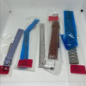 Hamilton Crocodile, Leather & Stainless Steel Men’s & Women’s Watch Straps - New